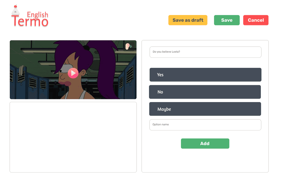 Create post page example Create post page example